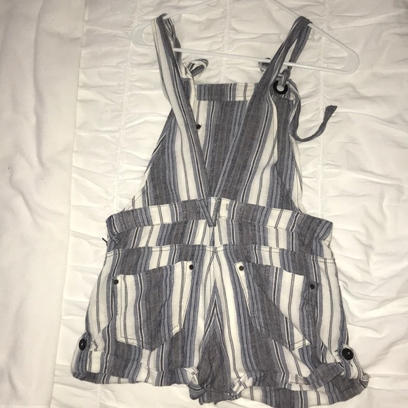 Free People Linen Overalls - Picture 3 of 3